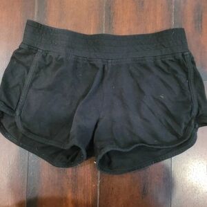 🦋 Chasse Womens Black Short Shorts Size S Yoga J